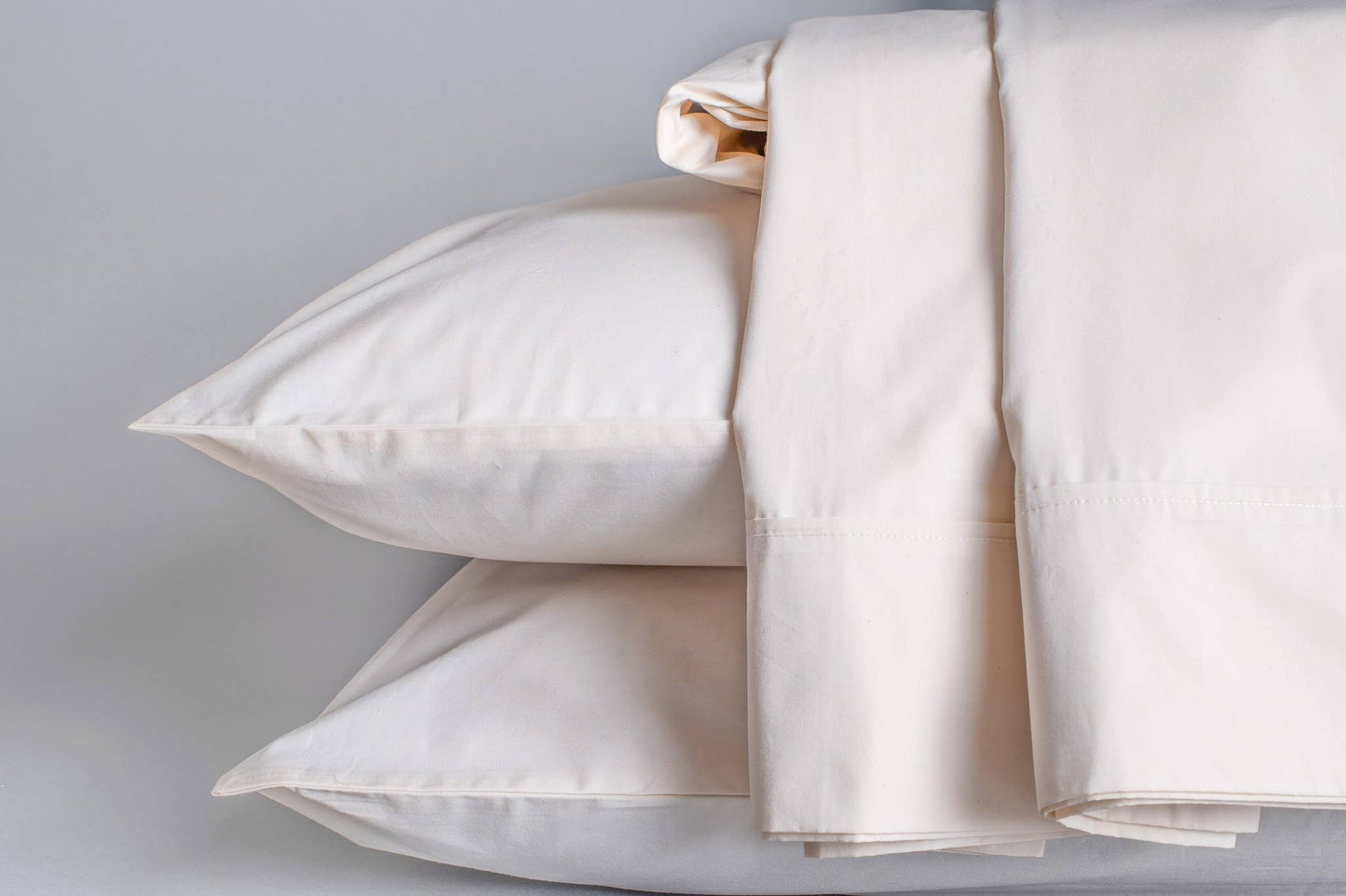 100% Organic Cotton 300TC Percale Sheet Set