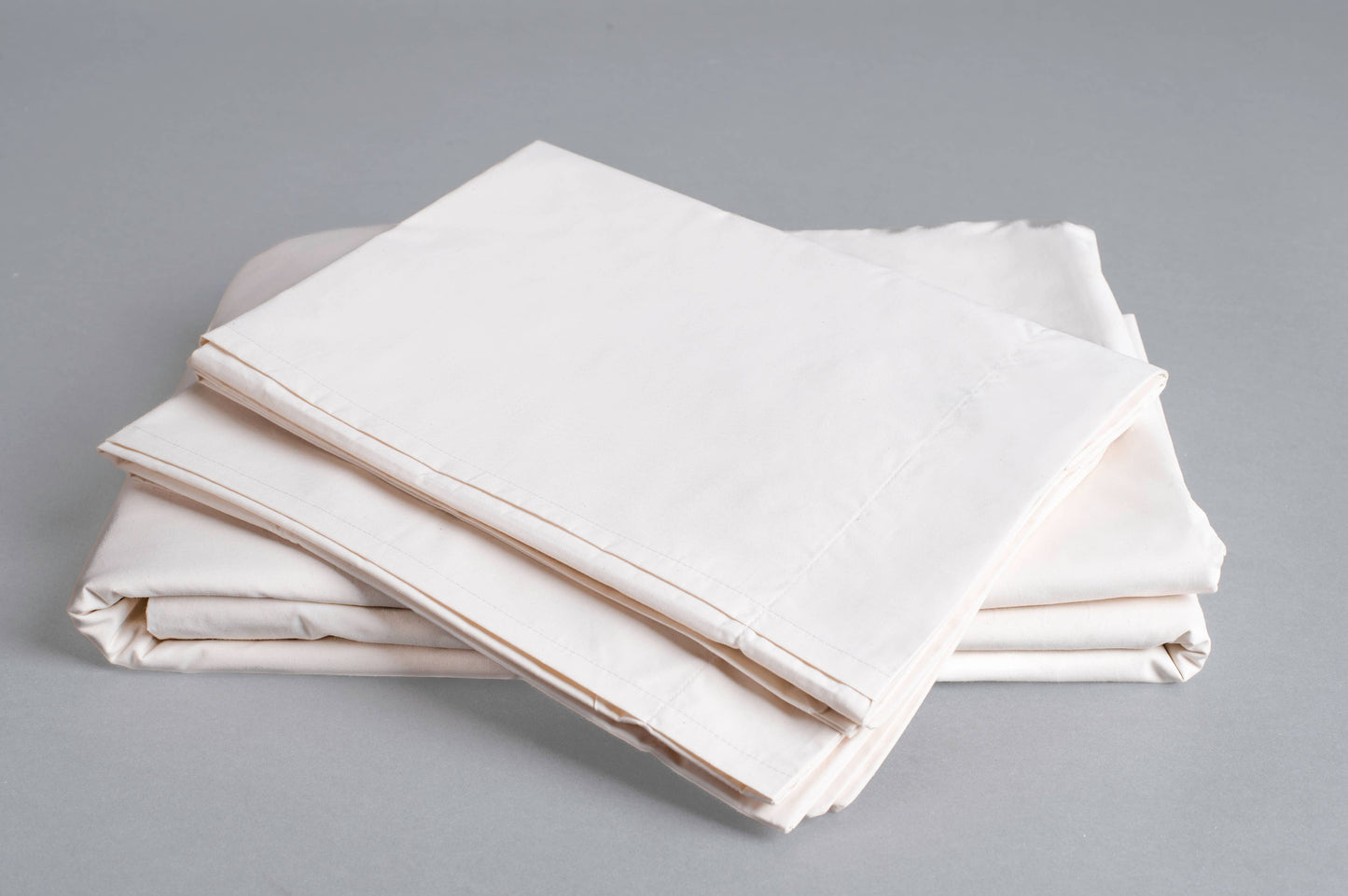 100% Organic Cotton 300TC Percale Duvet Cover Set