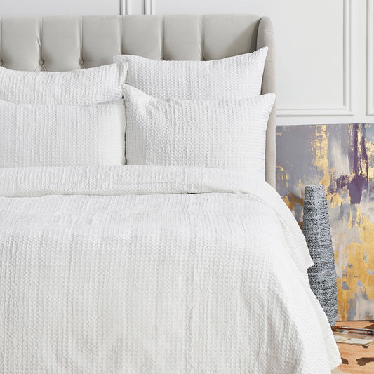 Waffle Dove Coverlet