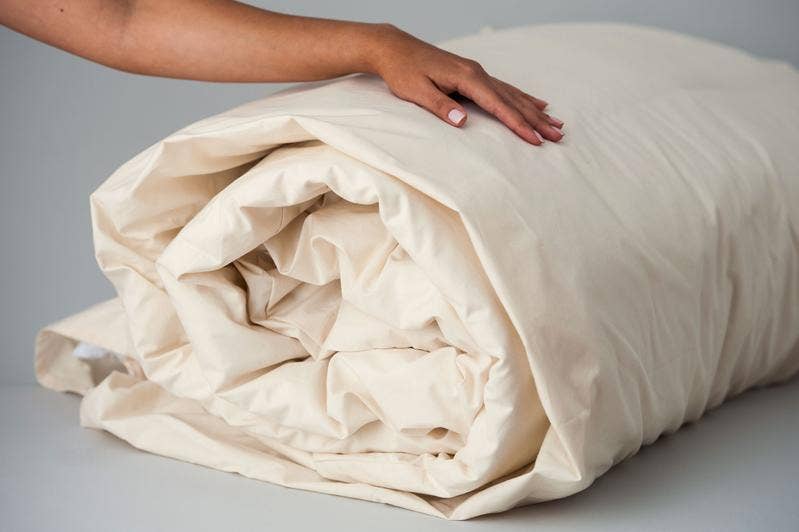 American Made USA Cotton Duvet Cover Set Full - Queen